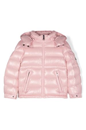 pink poliammide bomber MONCLER KIDS | J29541A0008368950523